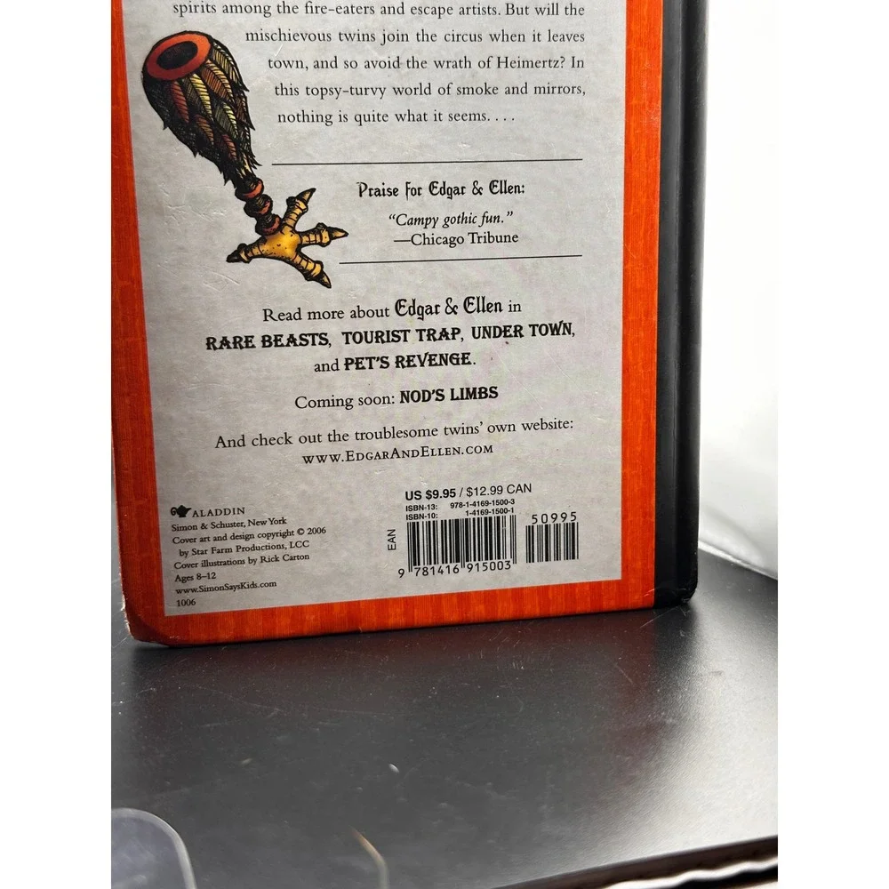 Edgar‎ and Ellen Books Lot of 2 High Wire 1st Edition The Tourist Trap Og en